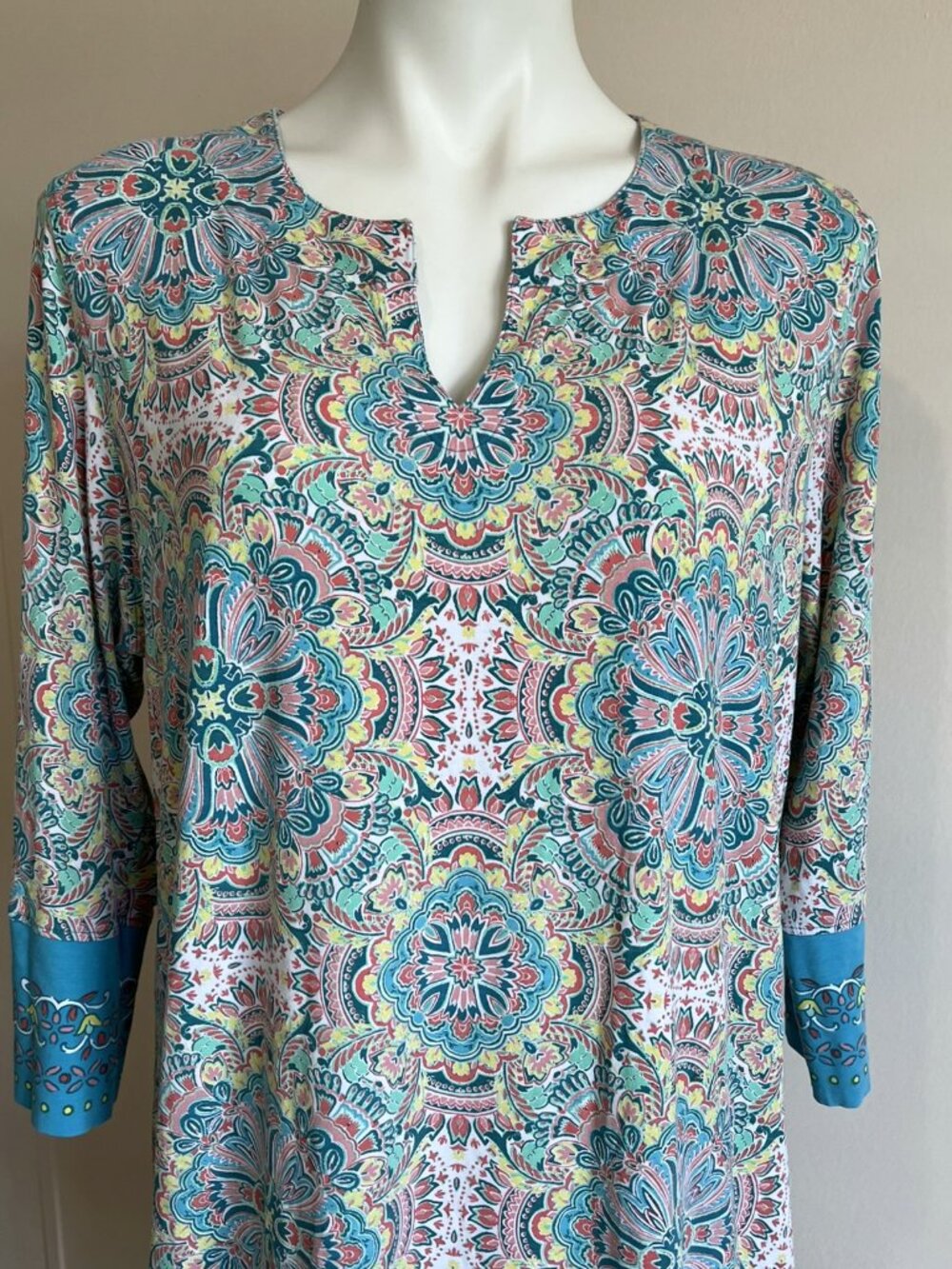 Coolibar Oceanside Tunic Dress XL Sun Protection Clothing